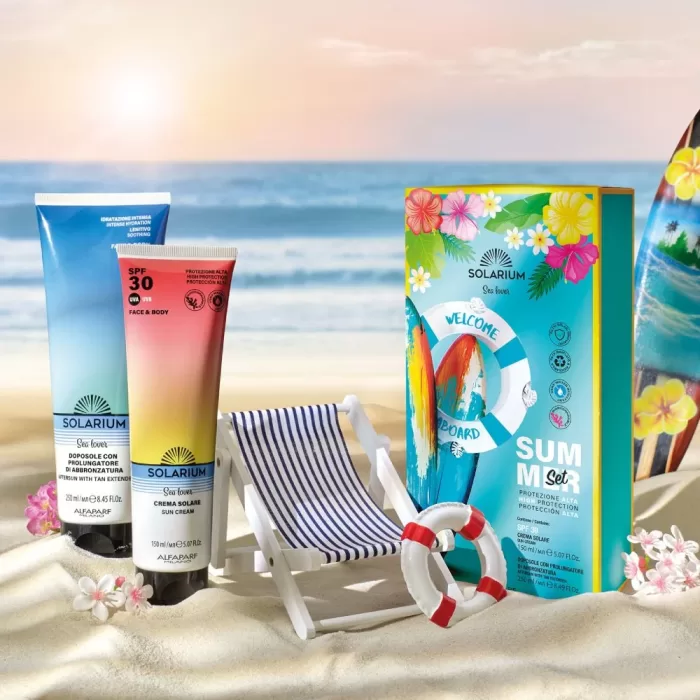 Solarium Sea Lover Summer Kit viso e corpo SPF30