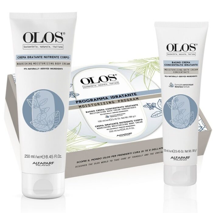 OLOS Programma Idratante - Bagno Crema Concentrato Idratante+Crema Idratante Nutriente Corpo